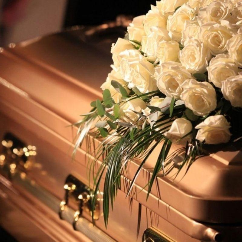 flores en funeral