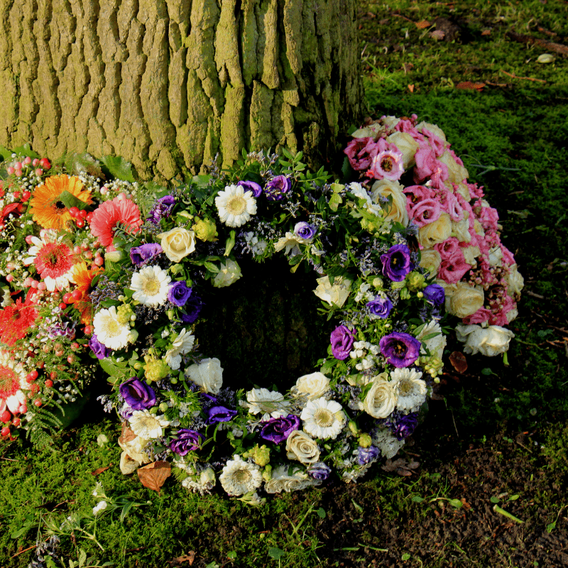 corona funebre